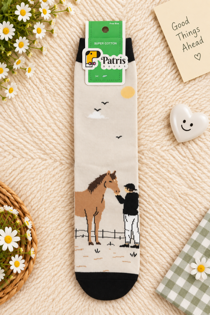 جوراب هنری ساقدار پسر اسب سوار patris