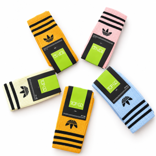 جوراب آدیداس ساقدار جنس پنبه adidas